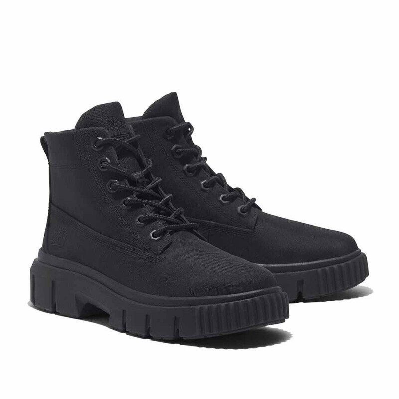 Botas Greyfield Mid Mujer Jet Black