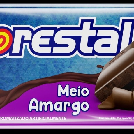 TABLETA CHOCOLATE FLORESTAL 80G AMARGO TABLETA CHOCOLATE FLORESTAL 80G AMARGO