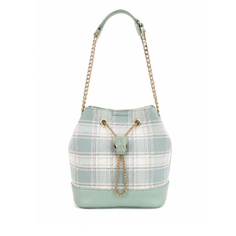 CARTERA CUADROS VERDE CARTERA CUADROS VERDE