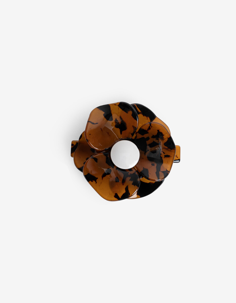 Hebilla Francesa Flor Carey 