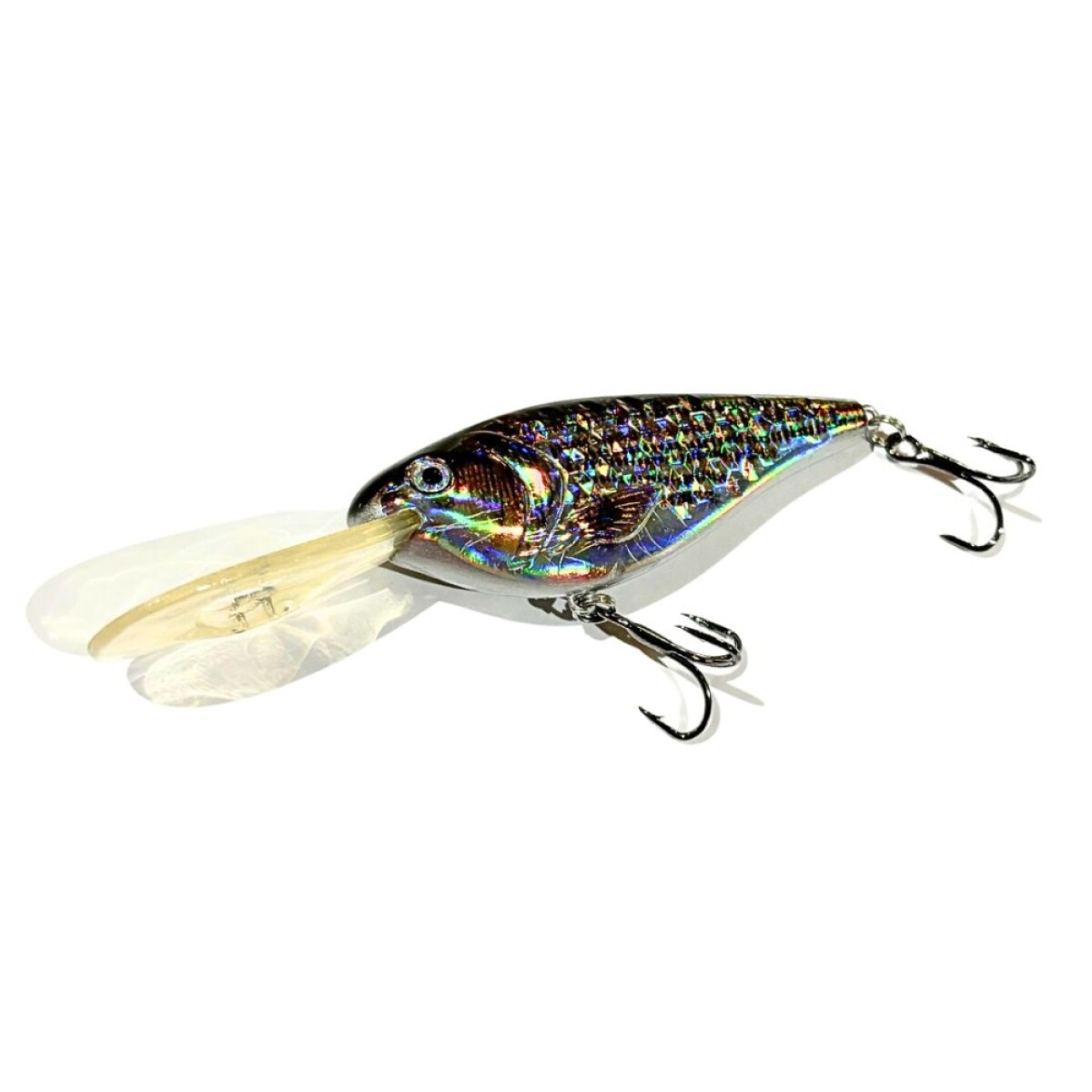 Señuelo Mojarra 14.5g 8cm - Go Fishing - Gris 