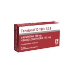 TENSIONAL D 160/12,5 MG. CJ X 28 COMP. R única