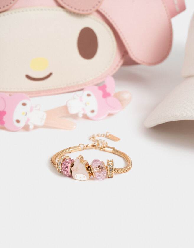 Pulseras Infantiles Pulsera Muticharm "my Melody" - Combinacion Bicolor