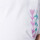 Remera Manga Corta Estampa Flores Blanca