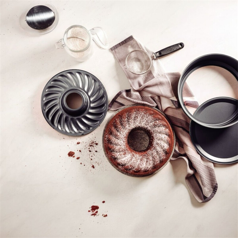 Molde con Fondo Desmontable 26D Tramontina - Gris Molde con Fondo Desmontable 26D Tramontina - Gris