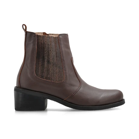 BOTA VENET - CUERO PAUL MARRON
