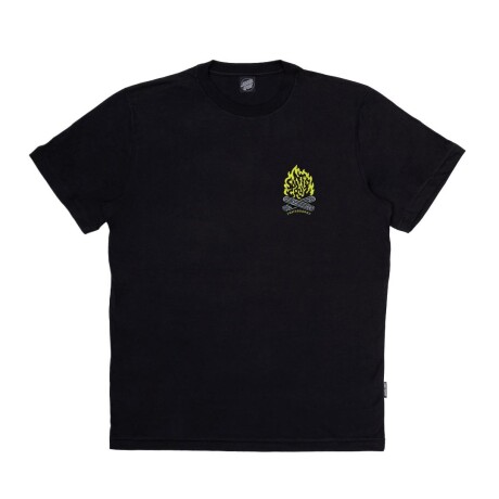 Remera Santa Cruz Campfire SS Negro