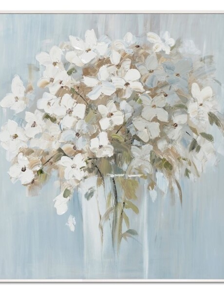 CUADRO CANVAS 60x60cm MARCO PINTURA BLANCAS 1 CUADRO CANVAS 60x60cm MARCO PINTURA BLANCAS 1