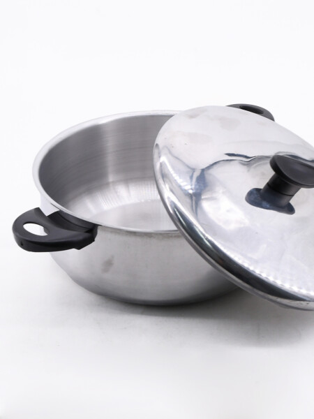 OLLA EXTRA CON TAPA INOX PLATEADO