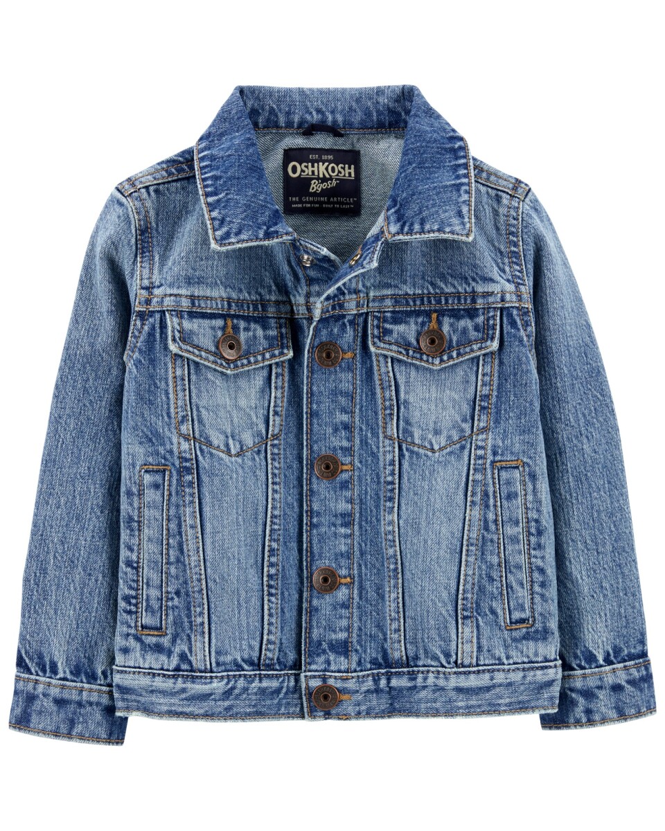Campera jean clásica. Talles 2-5T 