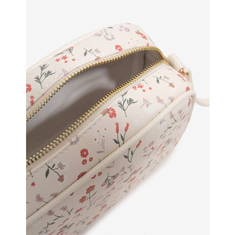 Bandolera Golfera Flores Estampado Flores