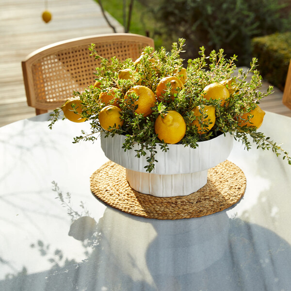 PLATO DENIM Blanco