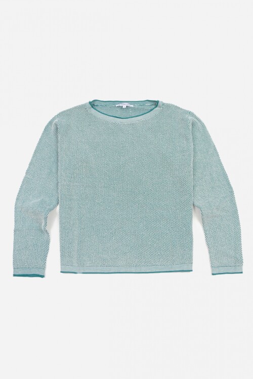 Sweater jaspeado - Mujer VERDE