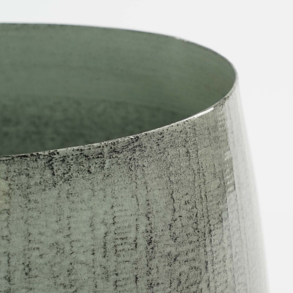 MACETA HIERRO GRIS BENSON
