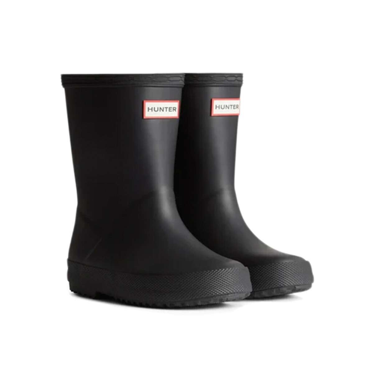 Hunter Bota De Lluvia First Boot Kids - Negro-Negro 