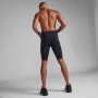 Light Speed Compression <br /> Shorts - Hombre Black/gold Reflective