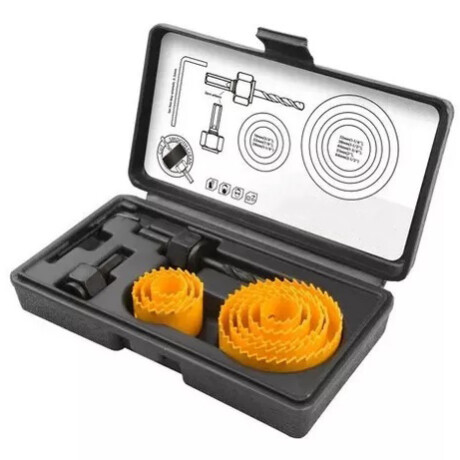 TOLSEN KIT SIERRA COPA MADERA 11 PIEZAS Tolsen Kit Sierra Copa Madera 11 Piezas
