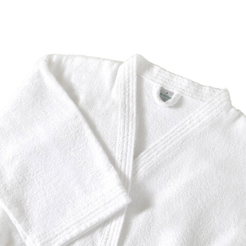 Bata de Baño Dohler Felpa Blanca Talle M al XG U