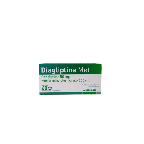 Diagliptina Met x 60 comprimidos 001