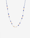 Collares Cortos Canutillos Collar Con Beads - Combinacion Multicolor
