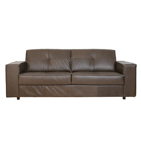 SOFA 3 CUERPOS CUERO-100-NATURAL GRIS VALENCIA GRAFITO