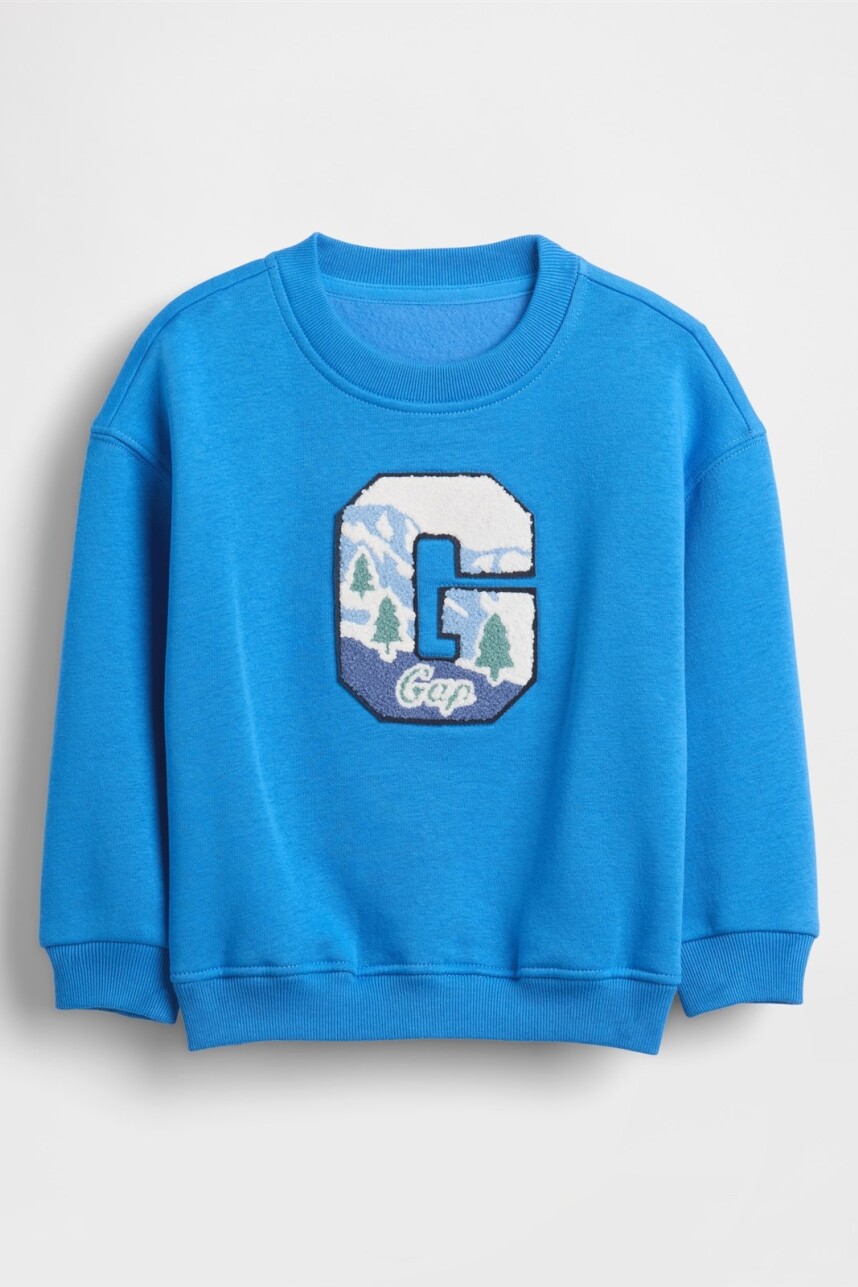 Buzo Deportivo Logo Gap Toddler Niño Supersonic Blue 184143