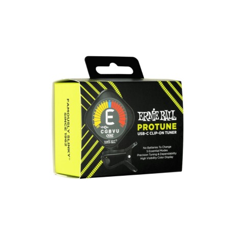 Afinador Digital Ernie Ball P09627 Pro Tune Usb-c Con Bateria Afinador Digital Ernie Ball P09627 Pro Tune Usb-c Con Bateria