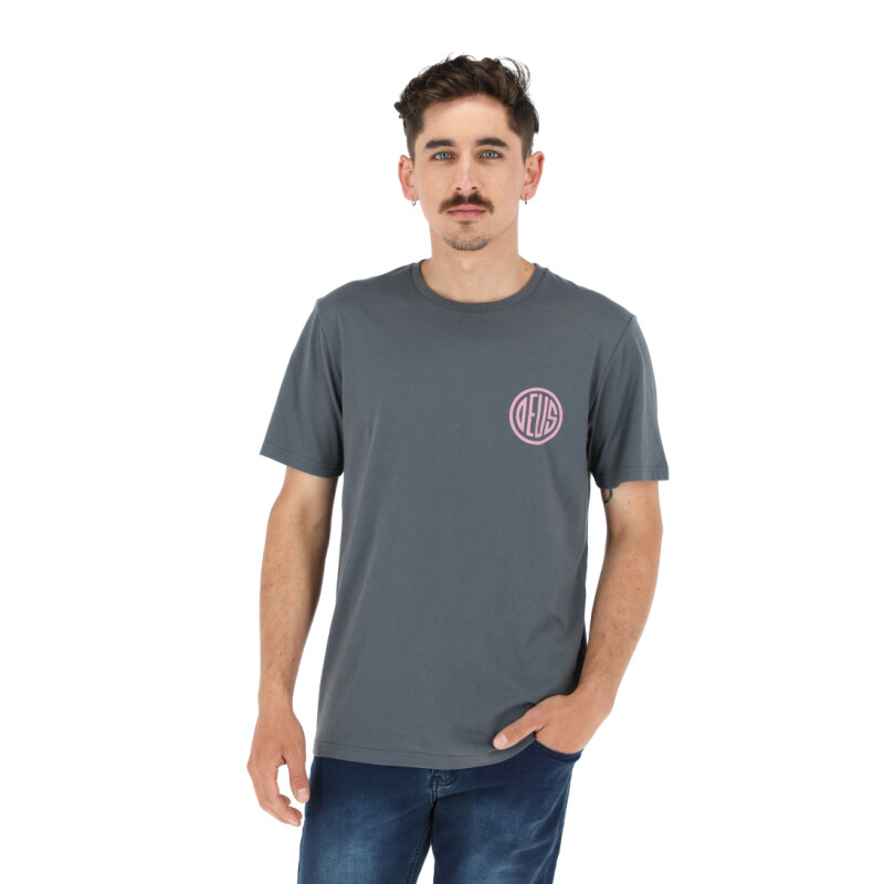 Remera Deus Print - Gris Remera Deus Print - Gris