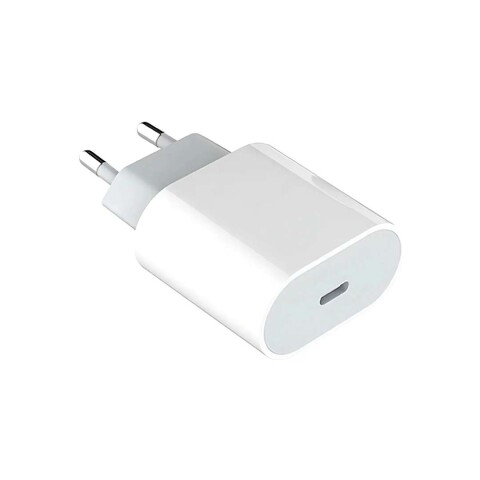 Cargador Adaptador Carga Rápida Usb C 25w Para Samsung Color Blanco