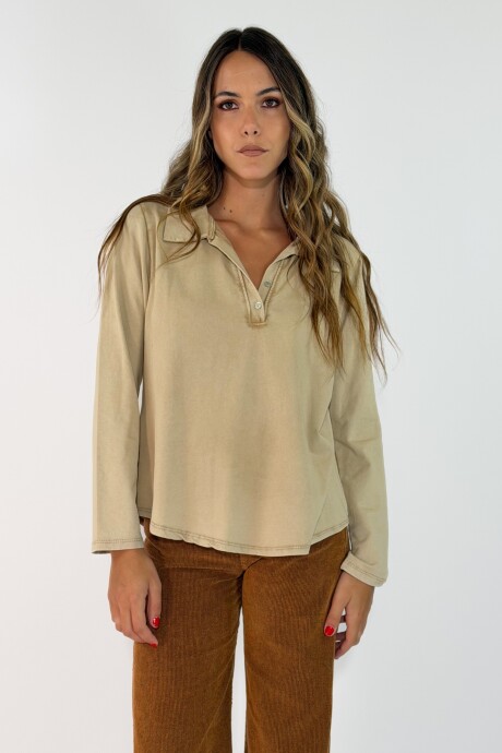 REMERA ALIRA Beige