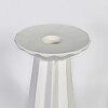 PORTA VELA CERAMICA BLANCO 9.5X19CM Unica