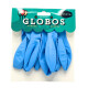 Globos X10 Tamaño R12 Celeste Pastel