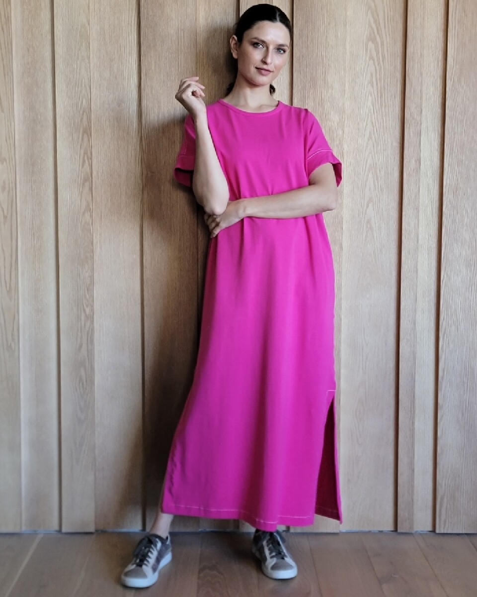 Vestido Agapanto - Fucsia 