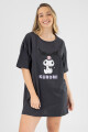 Kuromi dress Gris melange