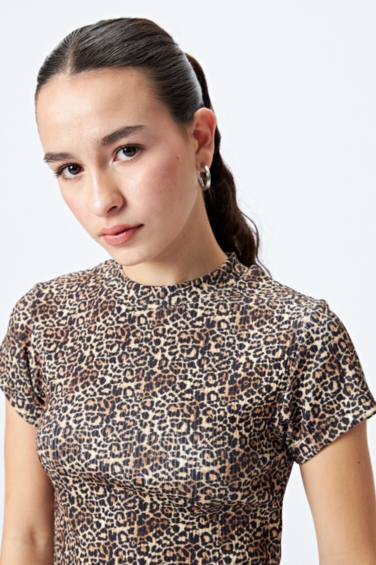 REMERA TODD Animal Print
