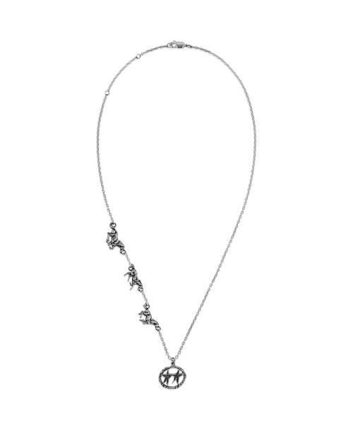 TwoJeys Collar Superstar Three Horse Plata TwoJeys Collar Superstar Three Horse Plata
