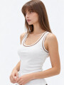 Musculosa Viran Marfil / Off White