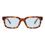 Lentes De Sol Trend Vermelha Cuadrado De Policarbonato Azul/Carey