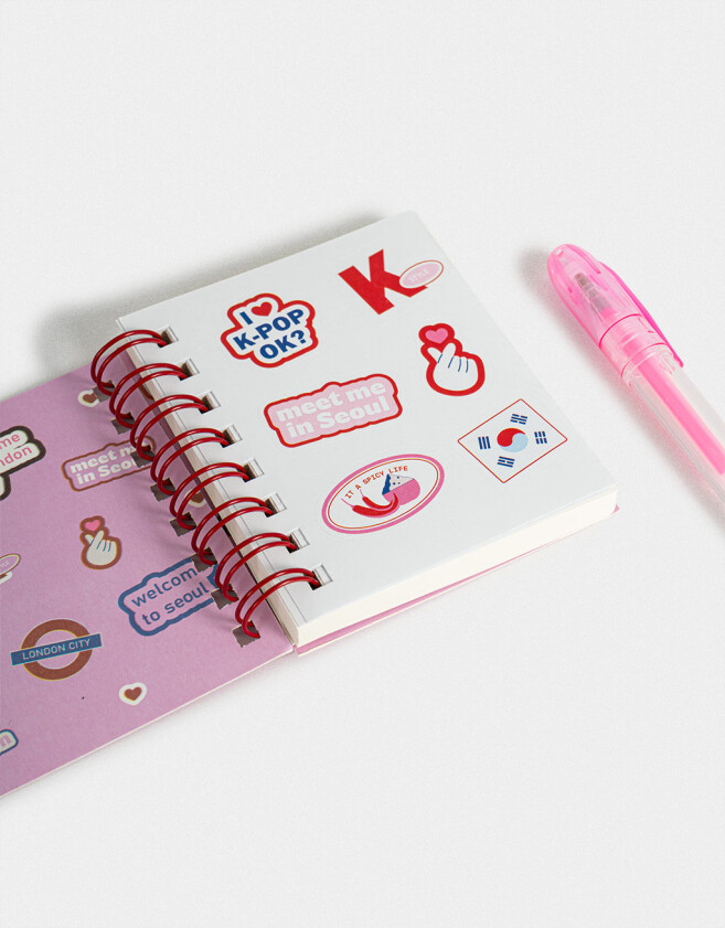 Librería Sets Mochila Set De Librería "k Pop" - Combinacion Multicolor