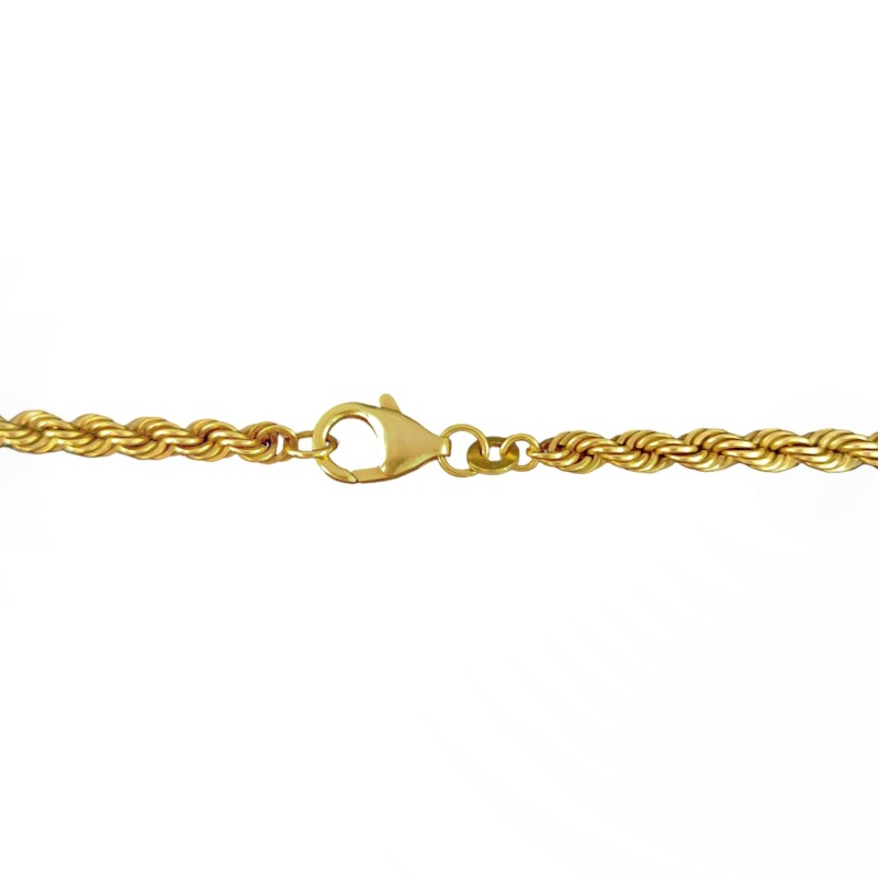 Cadena oro Salomónico -Oro bajo -Sin Piedra-CD8036 sinpiedra
