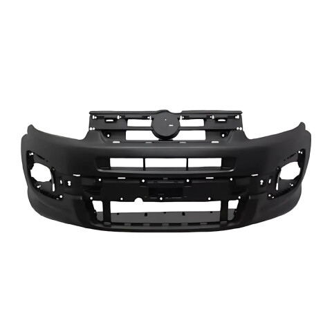 PARAGOLPE DELANTERO NEGRO LISO (CON AGUJERO PARA CAMINEROS) Paragolpe Delantero Negro Liso (con Agujero Para Camineros)