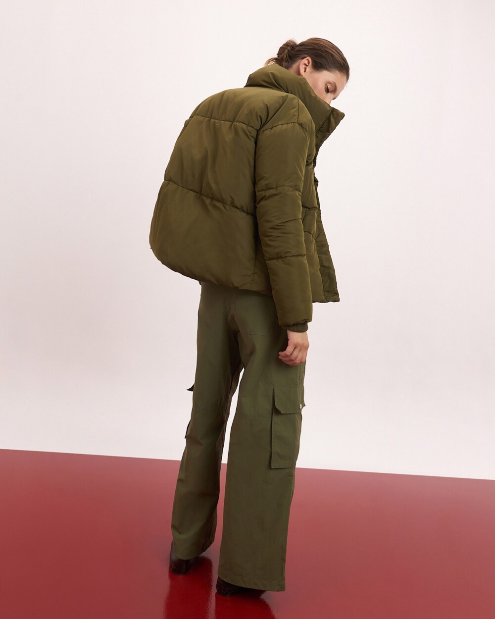 Puffer Borbon Camuflado