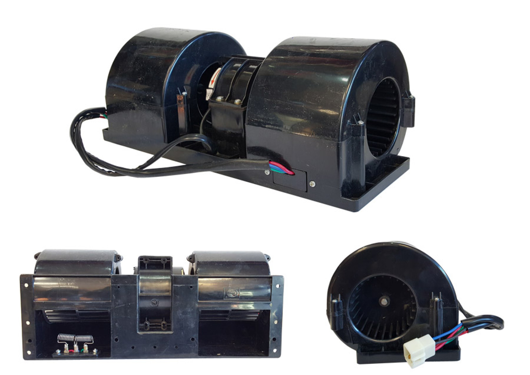 CLIMATIZADORES A.A - MOTOR CALEF. 24V TECHO OMNIBUS SIMILAR SPAL ITALY - 