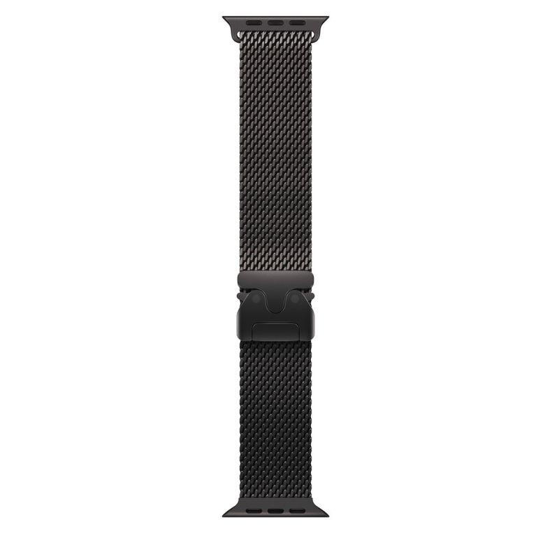 Malla Apple Watch 49mm Black Milanesse Loop Black Ti L MGHU4AM/A Malla Apple Watch 49mm Black Milanesse Loop Black Ti L MGHU4AM/A