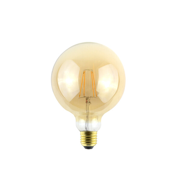 Lámpara LED vintage globo ámbar E27 7W luz cálida IX1868