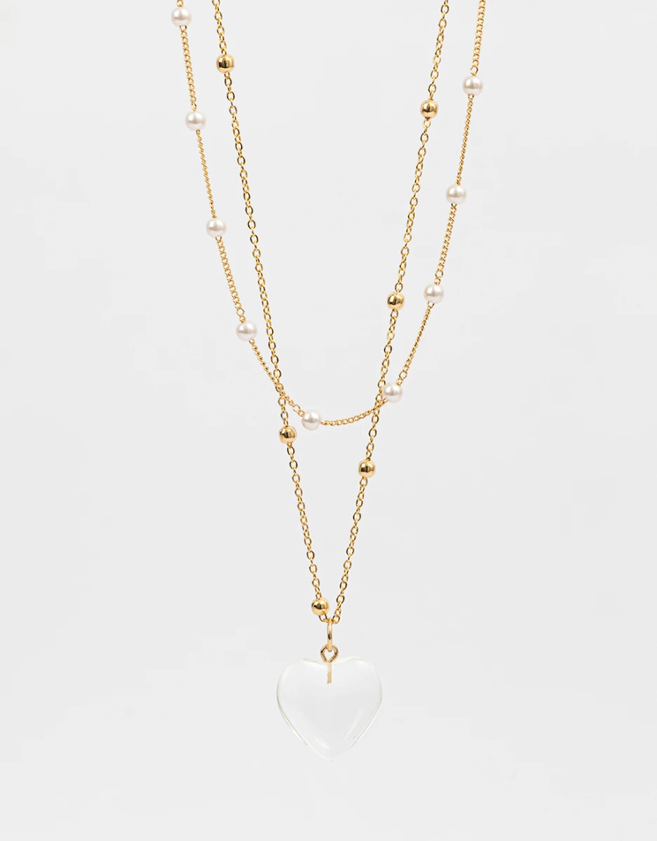 Collar Con Corazón 