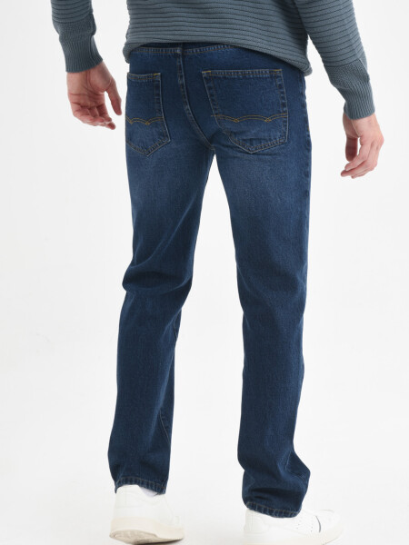 Pantalón de jean clásico Azul oscuro