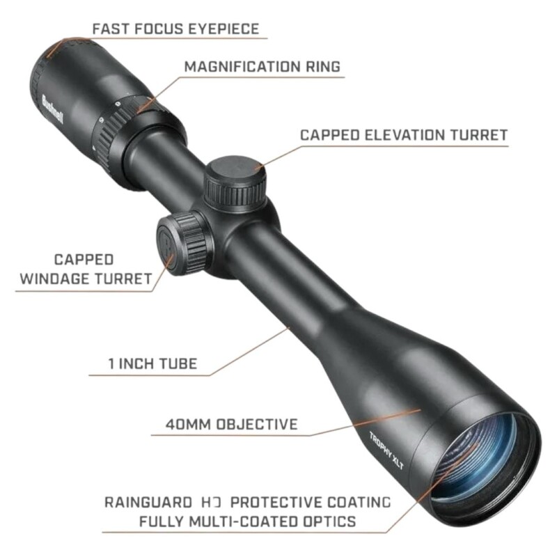 Mira Telescópica Bushnell Trophy Xlt 4-12x40 Mira Telescópica Bushnell Trophy Xlt 4-12x40