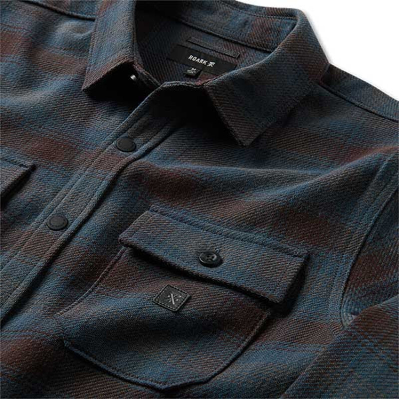 Camisa Roark Nordsman Cotton - Azul Camisa Roark Nordsman Cotton - Azul