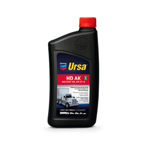 ACEITE 25W60 TEXACO URSA 1LT Aceite 25w60 Texaco Ursa 1lt